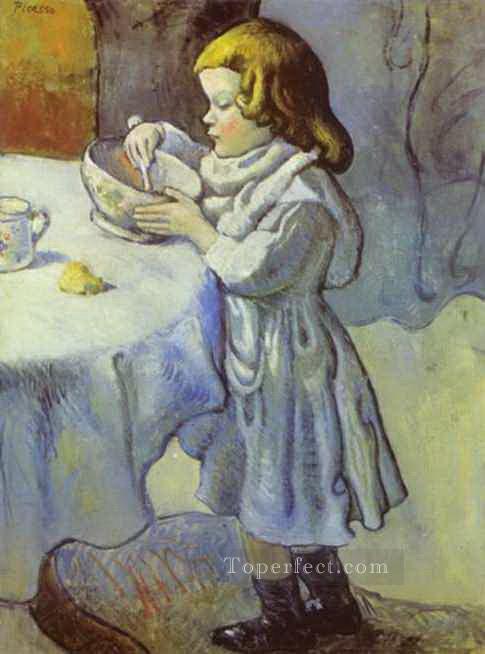 グルメ 1901年 パブロ・ピカソ油絵